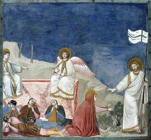 Giotto - Christ ressuscité apparaît à Marie-Madeleine